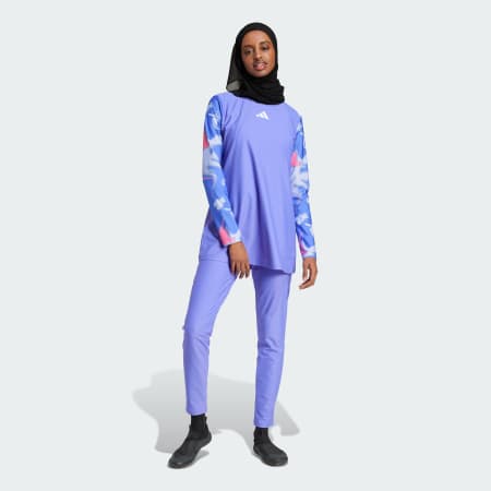 طقم سباحة مبطن بتغطية كاملة