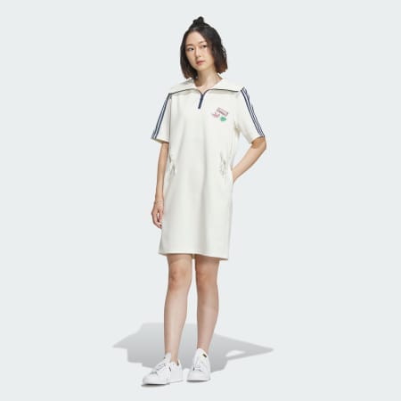 Summer Holiday Graphic Play Knit Dress