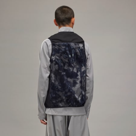Y-3 Allover Print Nylon Shell Crew Vest