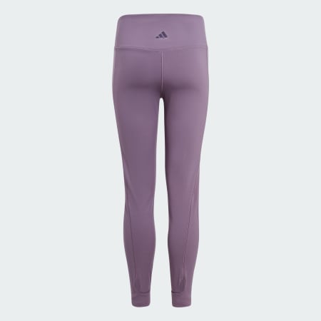 Adidas Aeroready Women's Leggings Pants Purple/Pink/Silver ~ Size XL