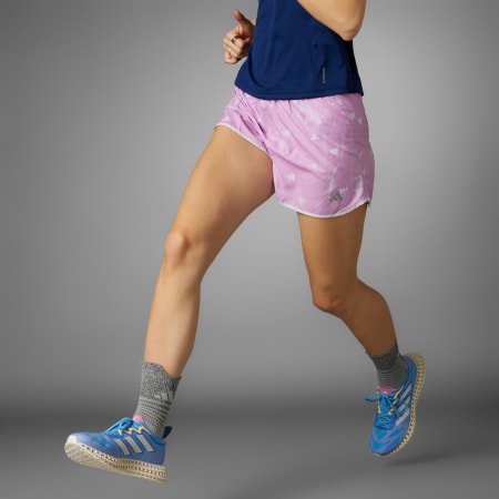 Clothing - Marimekko Rib Knee-Length Short Tights (Plus Size) - Purple
