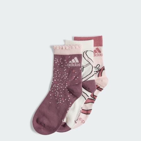 Set de 3 perechi de șosete adidas Disney Minnie Mouse