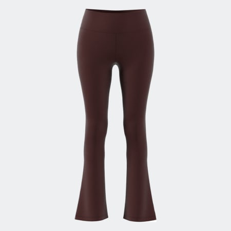 RIB FLARED PANT W