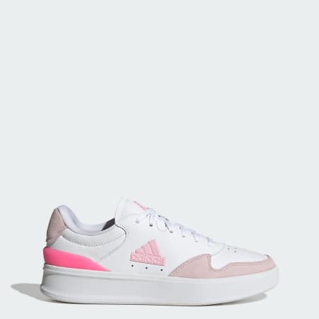 Adidas tennis shoes pink sale