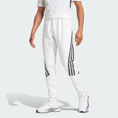 Adidas white track pants sale