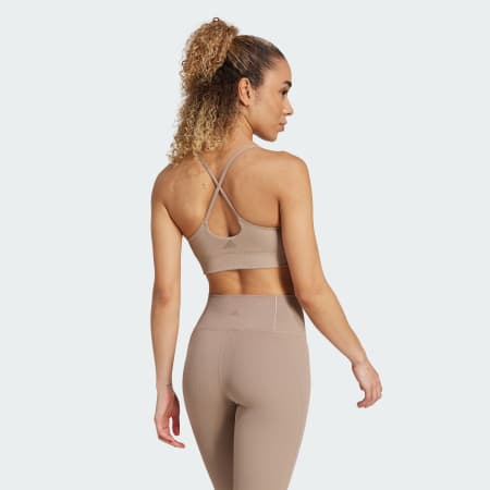 adidas All Me Light Support Rib Bra Long Line Bra