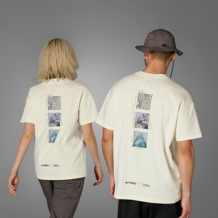 Tricou unisex cu mânecă scurtă și imprimeu National Geographic