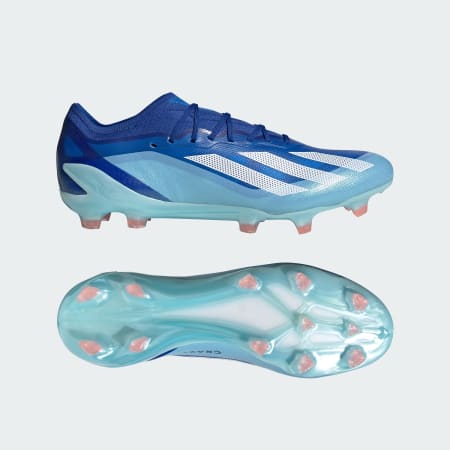 Blue soccer outlet boots