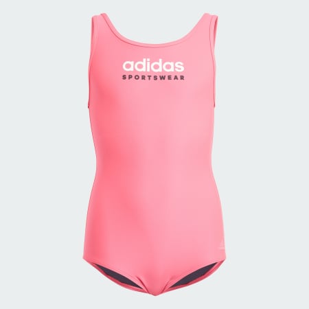 Costum de baie Sportswear cu spate în U, pentru copii