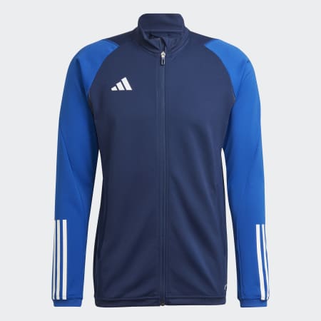 Adidas track jacket navy blue hotsell