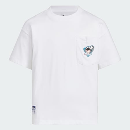 青少年短袖圖案 T 裇
