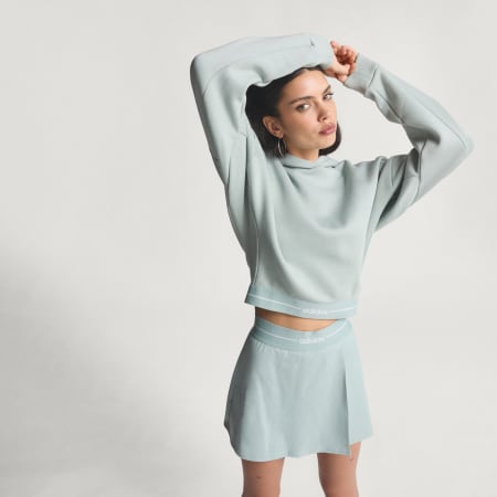 Hyperglam Cropped Hoodie