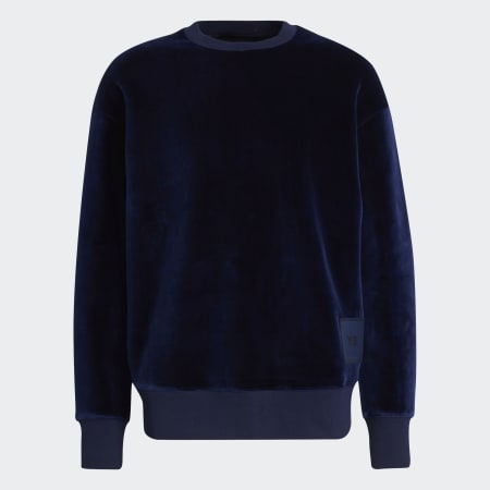 Y-3 Square Velvet Spacer Crew Sweatshirt