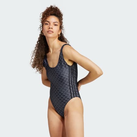 Originals Monogram 3-Stripes Swimsuit