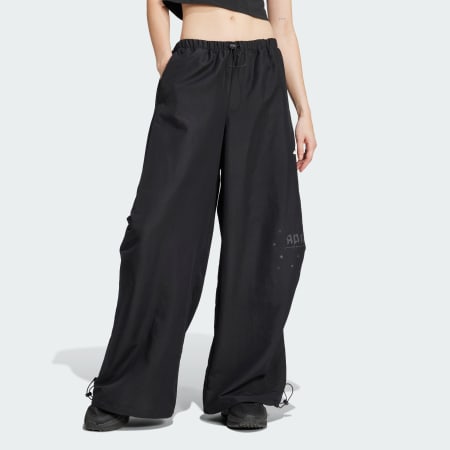 Bloom Sky Print Woven Parachute Pants