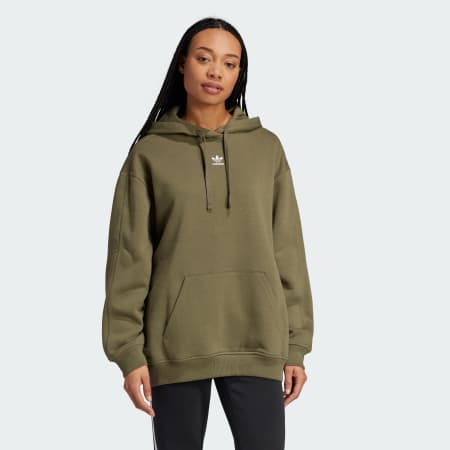 Hanorac din fleece Essentials supradimensionat