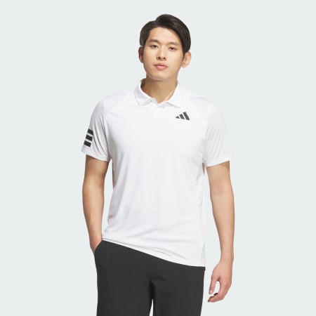 Club Tennis 3-Stripes Polo Shirt