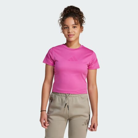 adidas Z.N.E. Fitted Crop Tee Kids