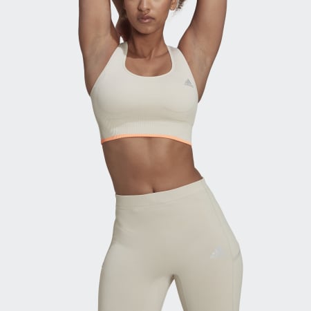 adidas Women's Sports Bras - Beige