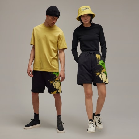 Y-3 Placed Graphic Shorts
