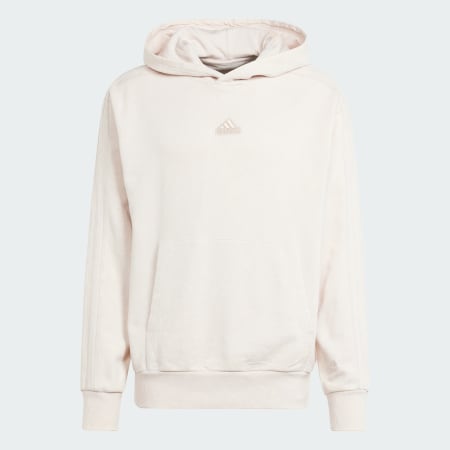 ALL SZN French Terry 3-Stripes Garment-Wash Hoodie