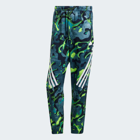 Future Icons Allover Print Pants