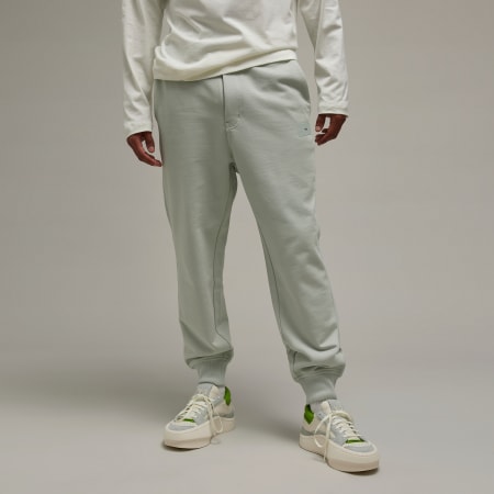 adidas Y-3 Organic Cotton Terry Cuffed Pants - Grey | adidas UAE