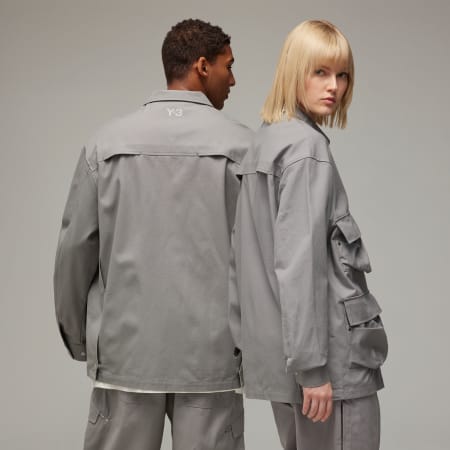 Y-3 Long Sleeve Pocket Overshirt