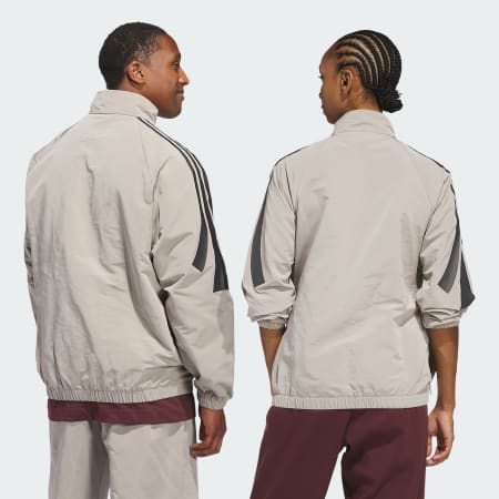 adidas Basketball Woven Half-Zip Sweater (Gender Neutral)