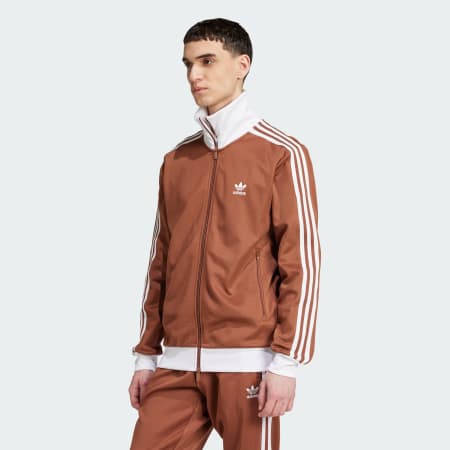 Adidas solid men's track top online