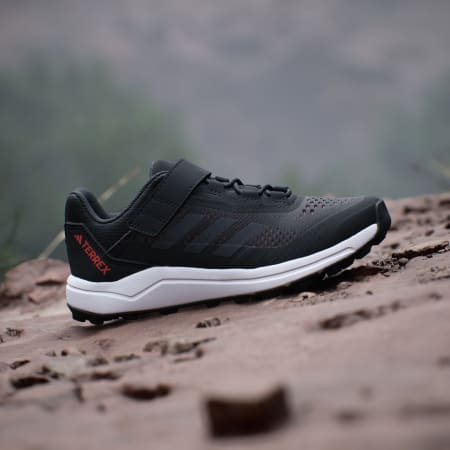 Terrex Agravic Flow Hook-and-Loop Trail Running Shoes