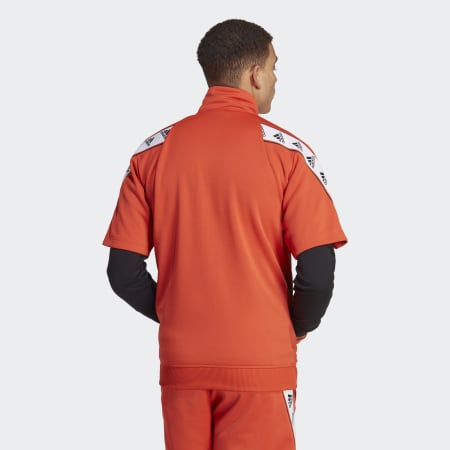 Taped Short Sleeve Track Top
