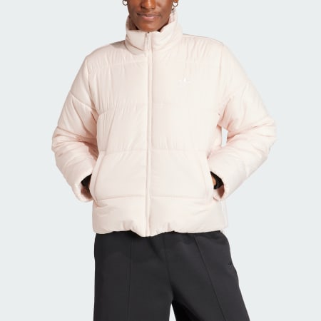 Adidas superstar hotsell down jacket pink