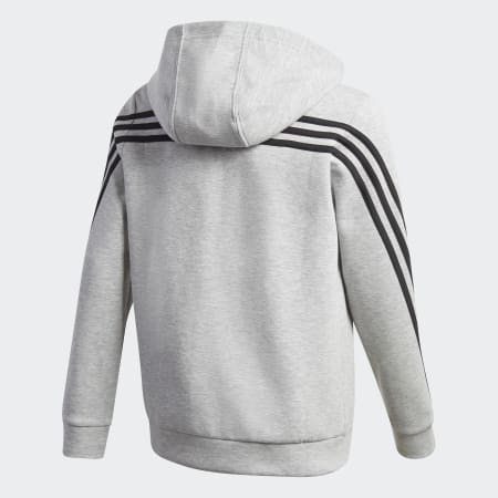 3-Stripes Doubleknit Full-Zip Hoodie