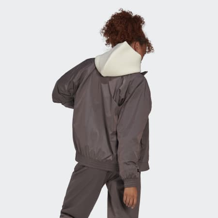 Woven Track Top