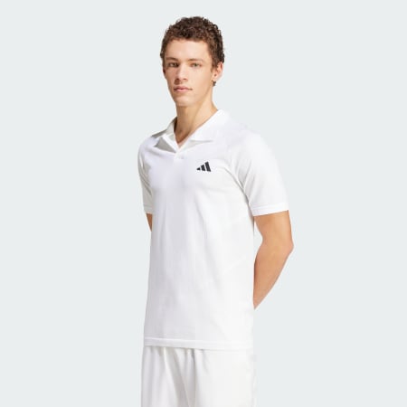 Tricou polo Tenis Pro FreeLift, fără cusături, cu tehnologie AEROREADY