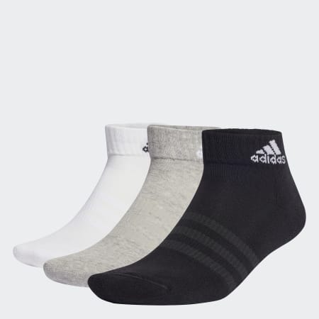 adidas Cushioned Sportswear Ankle Socks 6 Pairs - Grey