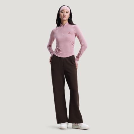 FLARED LEG KNIT PANT