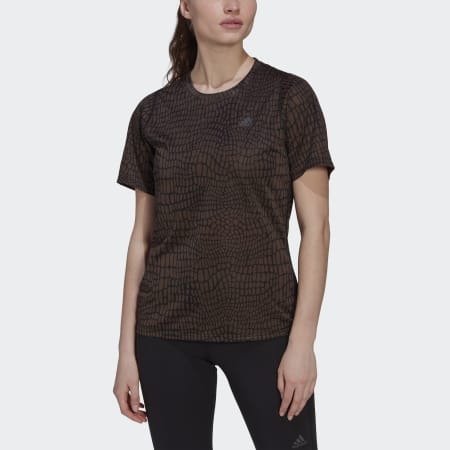 חולצת ריצה Run Icons Crocodile Print 