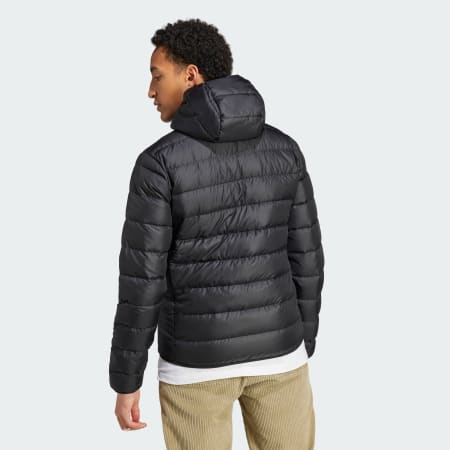 Essentials Light Down Hooded Jacket