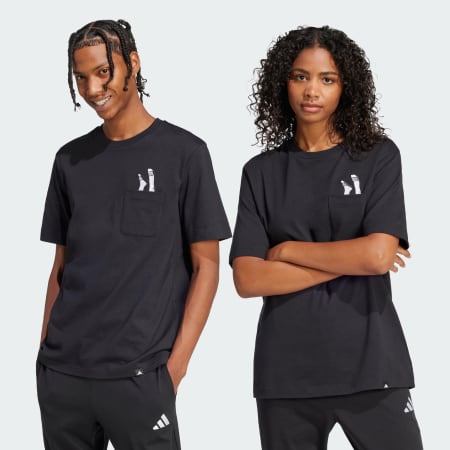 T-shirt poche graphique Lounge Slides