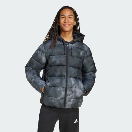 Essentials CLIMAWARM Synthetic Down Puffer Hooded Jackets