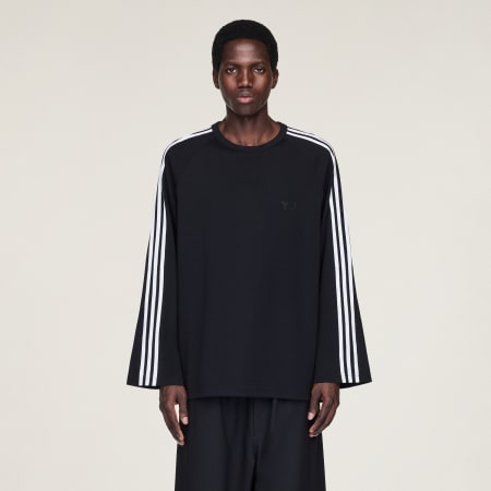 Y-3 Long Sleeve Tee 3-Stripes