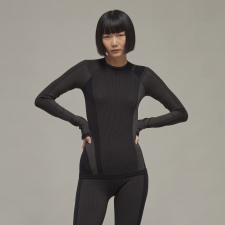 Y-3 Classic Seamless Knit Long Sleeve Tee