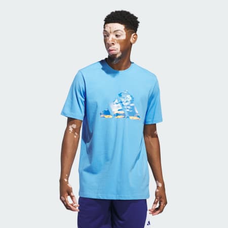 Blue Summer Logo Graphic Tee