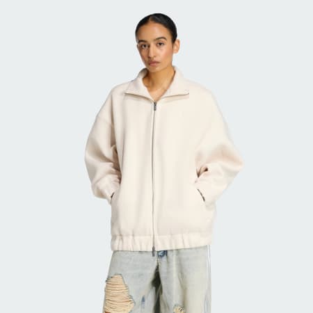 adidas Originals ATHL DEPT 絨毛全幅拉鍊外套