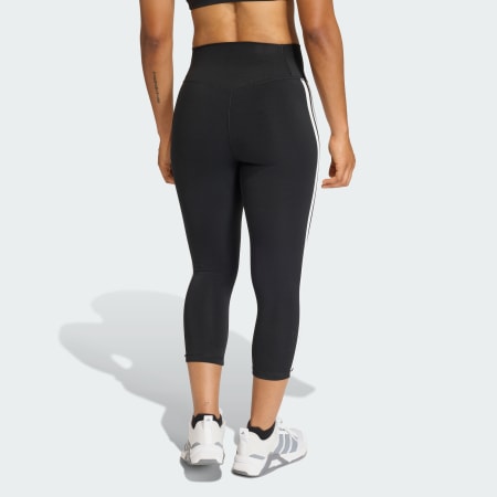 Tajice Optime Essentials Workout 3-Stripes 3/4