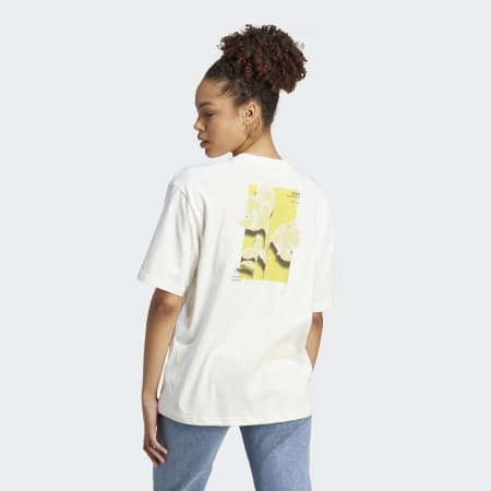 adidas City Escape Graphic Pocket Tee - White