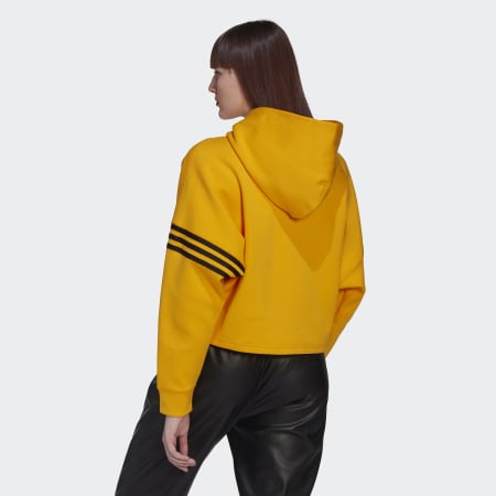 Yellow adidas best sale hoodie womens