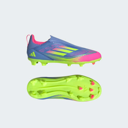 Dječje kopačke F50 League Laceless za tvrdu podlogu/razne podloge